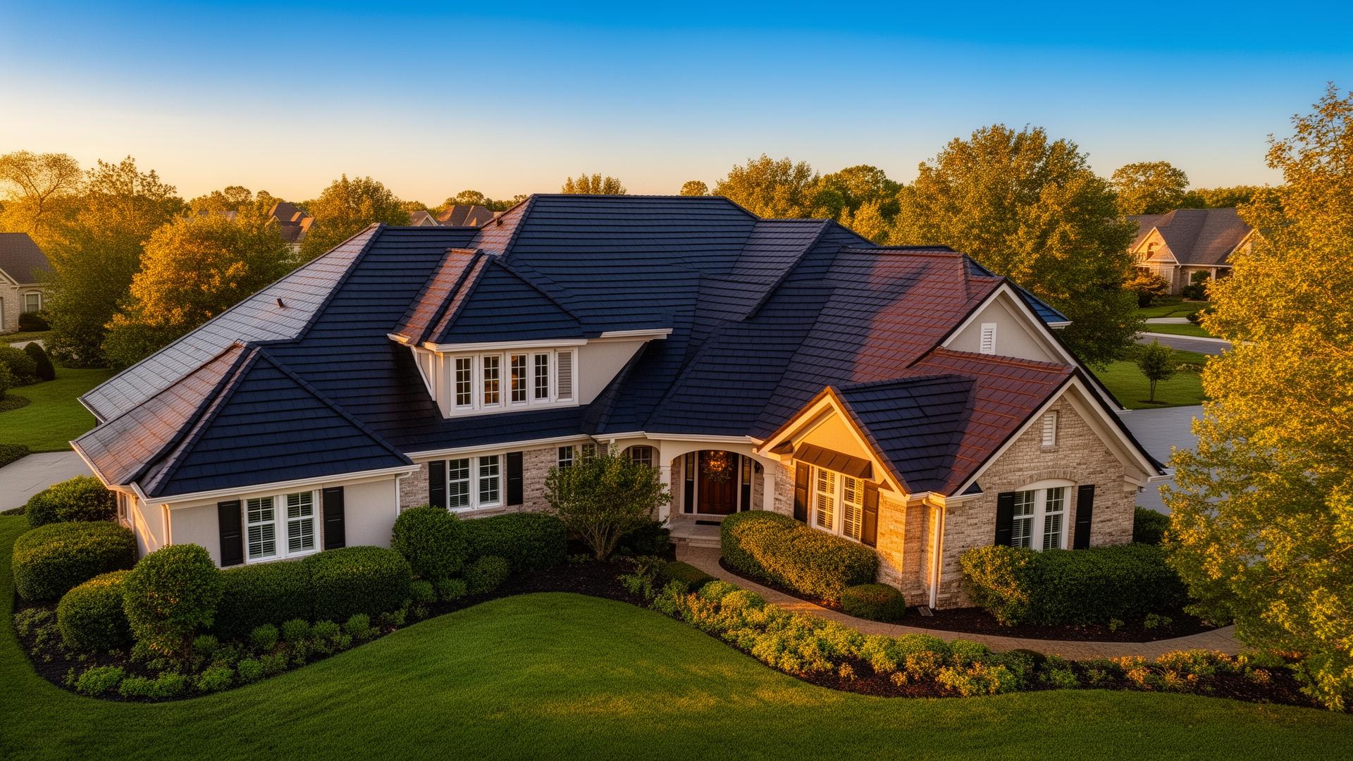 Beautifully treated residential roof by BarrWood Services